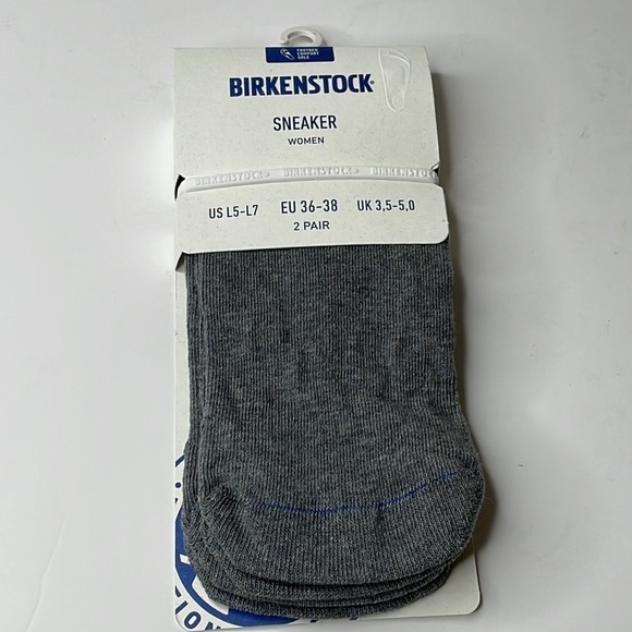 BIRKENSTOCK
2 PACK COTTON SOLE SNEAKER COTTON/POLYAMID/ELASTANE - Picture 1 of 5